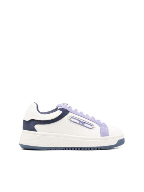 EMPORIO ARMANI logo-appliqué sneakers