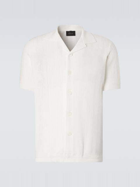 Brioni Linen and cotton shirt