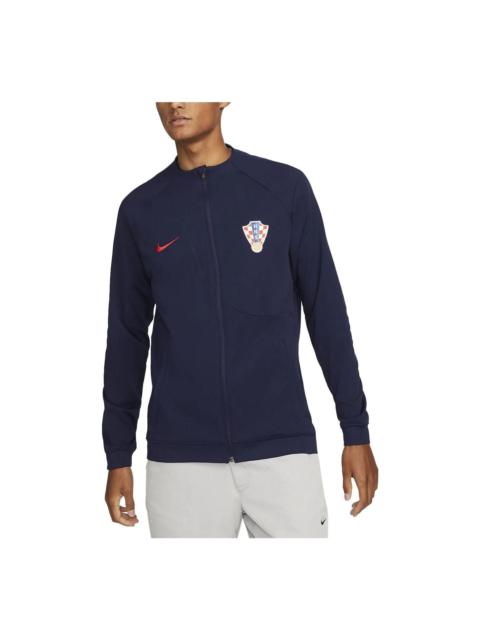 Nike Nike Croatia Academy Pro Soccer Jacket 'Blue' DH4743-498