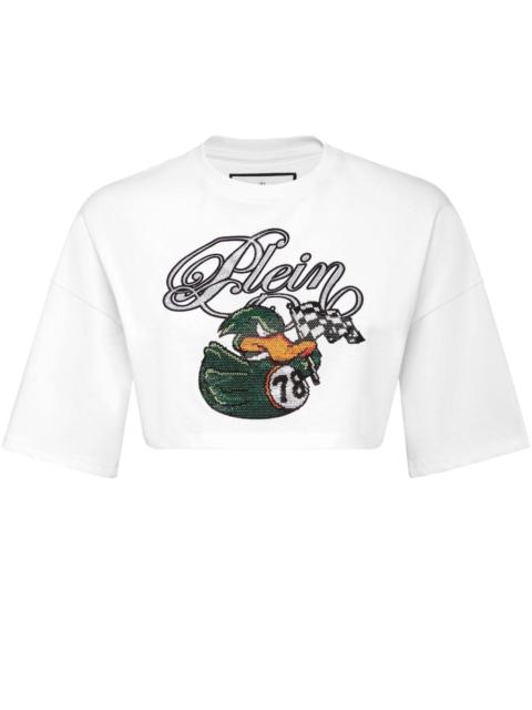 PHILIPP PLEIN rhinestone-embellished T-Shirt