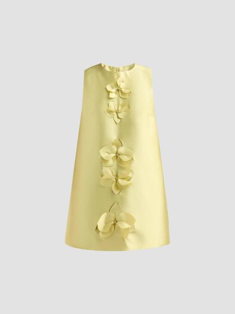 Acler Women's Femme Fatale Medora 3D Floral Mini Dress - Limeade