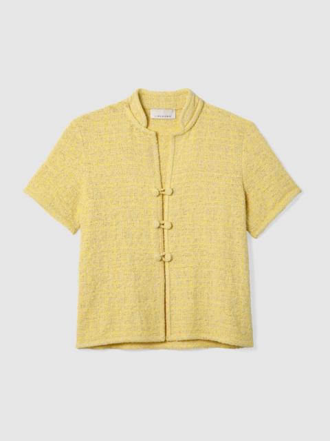 LIBEROWE YELLOW TWEED HETTY SHIRT