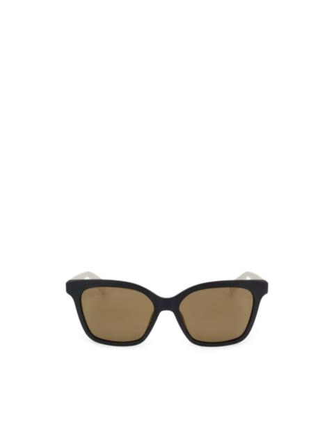 adidas logo-embossed square-frame sunglasses
