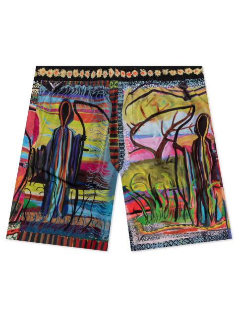 GIVENCHY LONG PRINT SWIMWEAR - MULTICOLORED