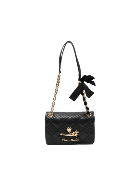 Moschino quilted chain shoulder bag