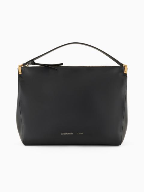 EMPORIO ARMANI Large handbag in smooth leather