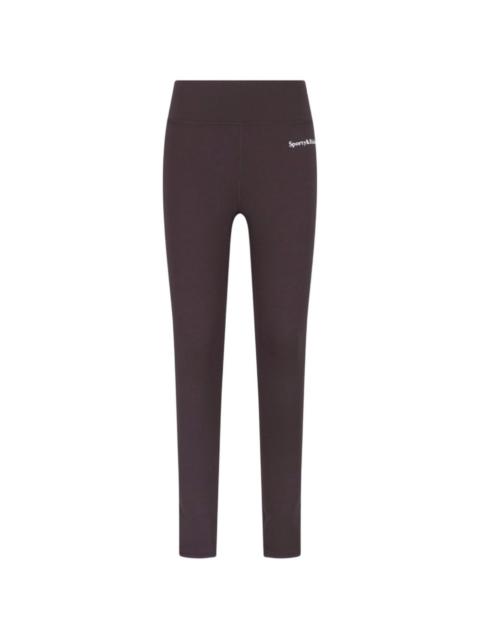 Sporty & Rich logo-print leggings