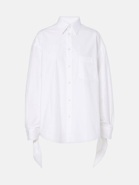 Cotton poplin shirt