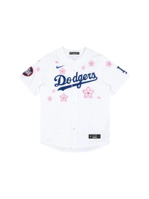 Nike Nike x Takashi Murakami x MLB World Tour Tokyo Series 2025 Dodgers Tokyo Home Jersey White