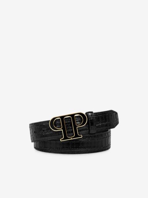 PHILIPP PLEIN leather belt PP Cocco