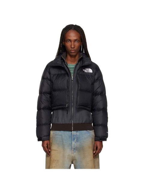 The North Face Black Nuptse Short Jacket