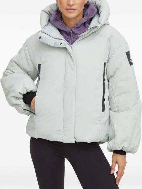 adidas Myshelter hooded puffer jacket