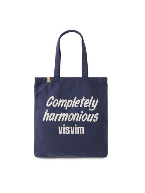 visvim BASIC TOTE DMGD LT.INDIGO