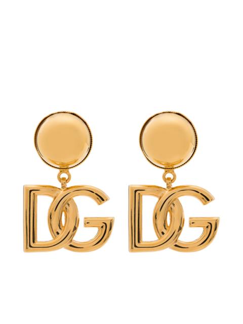 Dolce & Gabbana Dolce & Gabbana DG Logo Clip-on Earrings