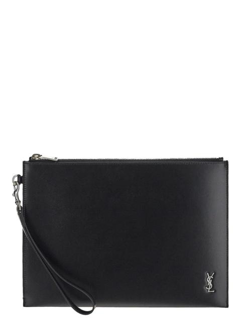 SAINT LAURENT Cassandre Phone Holder Bag