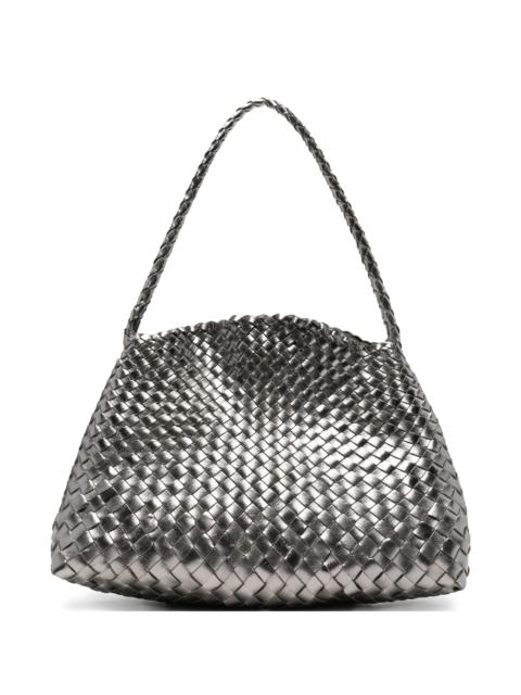 DRAGON DIFFUSION Dragon Diffusion Woven Leather Shoulder Bag