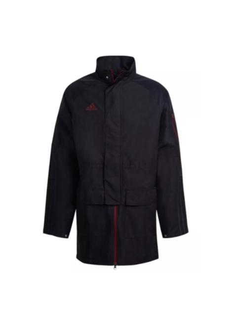 adidas adidas Tiro Soccer Long Jacket 'Black' H60013
