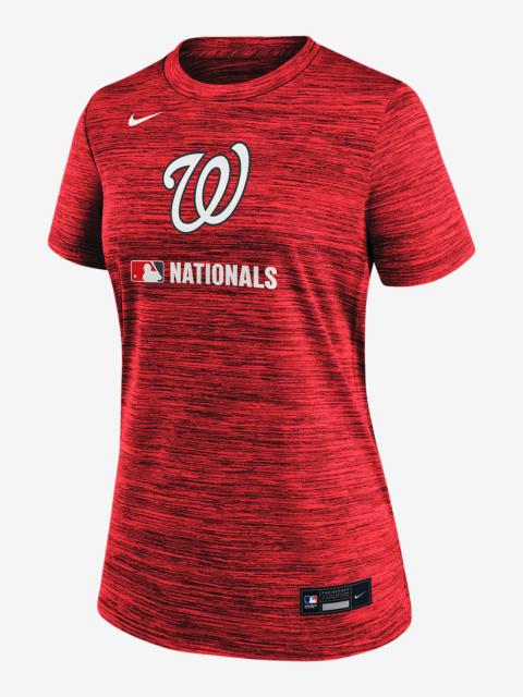 Nike Washington Nationals Authentic Collection Velocity Women's Nike Dri-FIT MLB T-Shirt