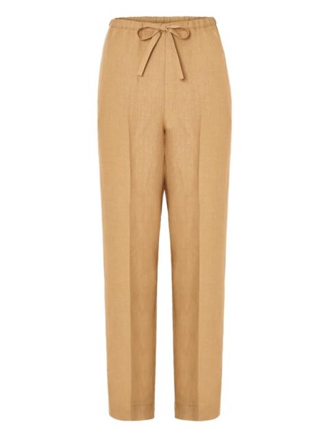 forte_forte drawstring linen trousers