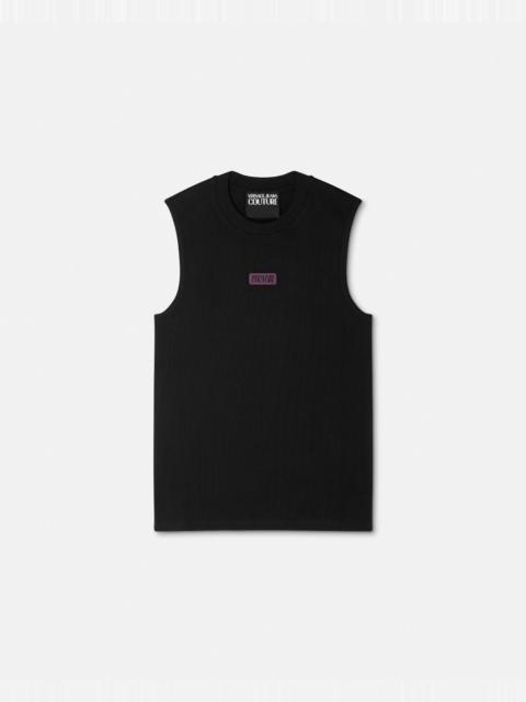 VERSACE JEANS COUTURE Logo Slim-Fit Ribbed Tank Top