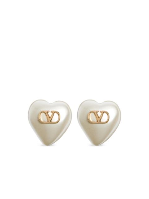 Valentino VLogo Signature Pearl earrings