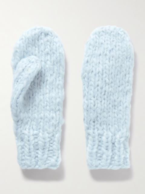 SUZIE KONDI Mire Ribbed Cashmere Mittens