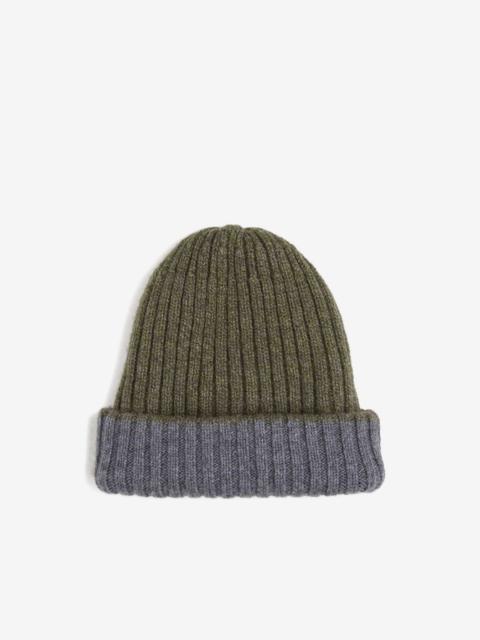 FEDELI ribbed beanie hat
