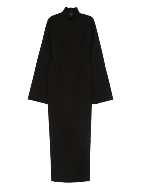 SOLACE LONDON Josefine long-sleeve maxi dress