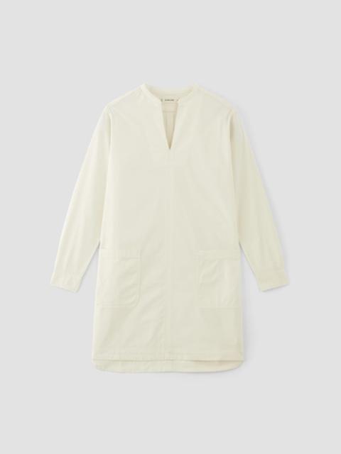 EVERLANE THE LONG-SLEEVE UTILITY MINI DRESS