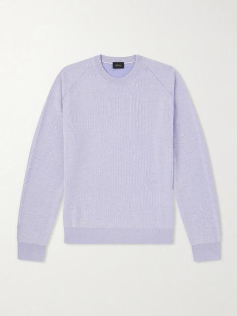Brioni Cashmere and Wool-Blend Sweater