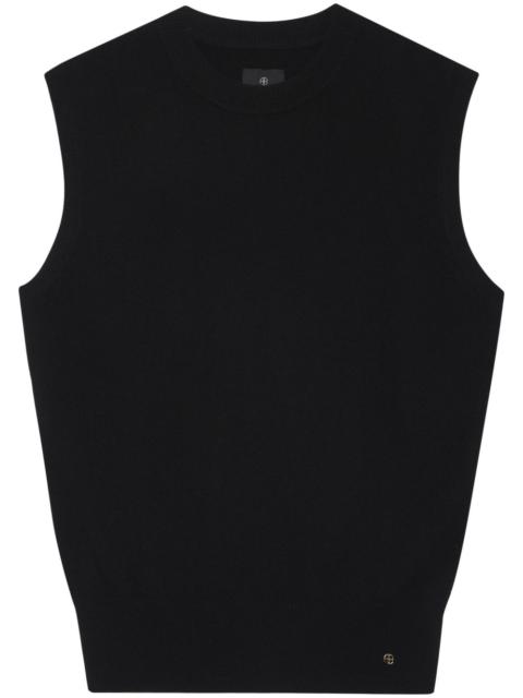 ANINE BING Ronan cashmere vest