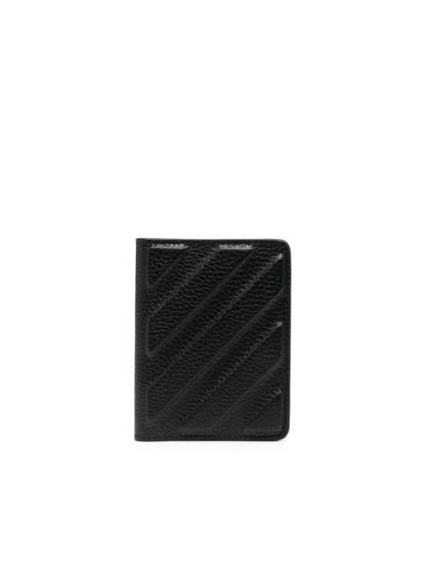 Binder leather bi-fold wallet