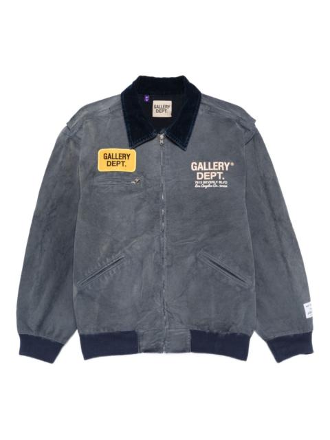 GALLERY DEPT. corduroy-collar denim jacket
