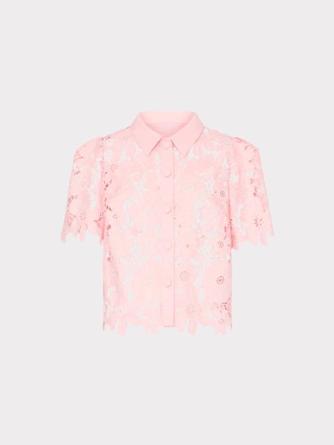 MILLY Addison Roja Lace Top