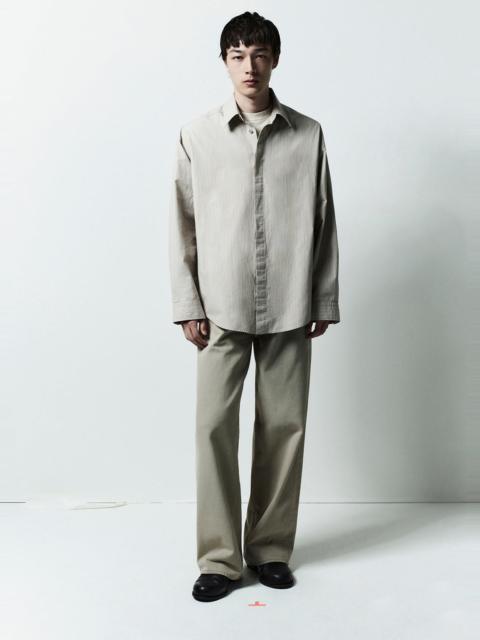AGOLDE ROY SHIRT IN BEAUDRY STRIPE