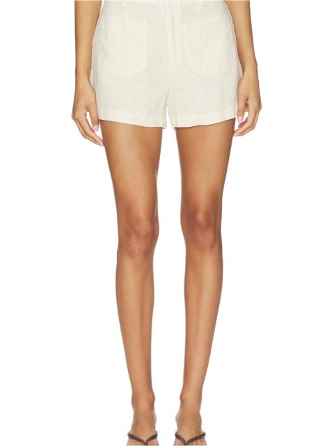 SANCTUARY Linen Marine Short