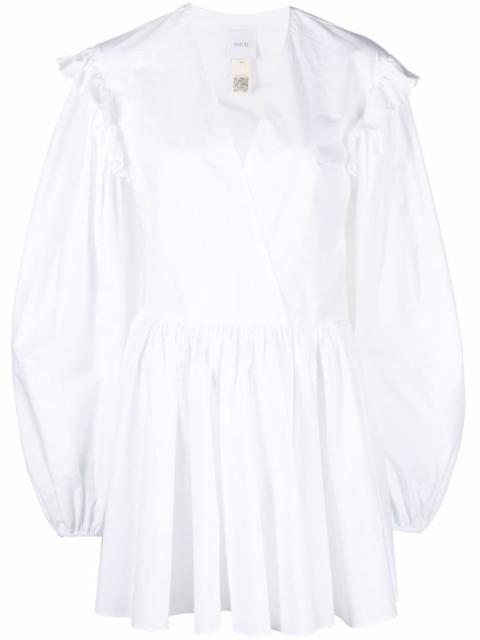 PATOU V-neck cotton dress