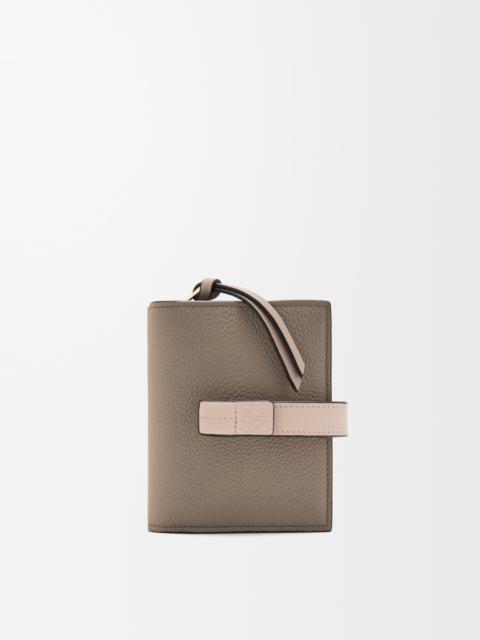 Loewe Compact zip wallet in soft grained calfskin