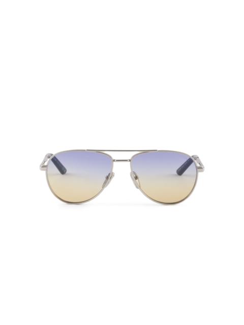 Prada logo-engraved sunglasses