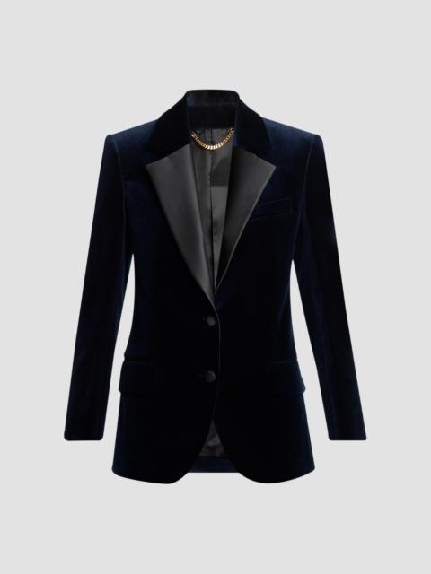 Victoria Beckham Women's Single-Breasted Tailored Jacket - Midnight