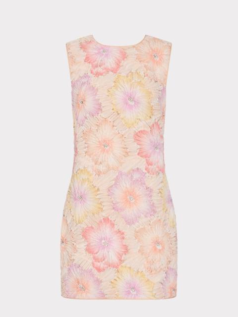 MILLY Ivette Floral Embroidered Dress