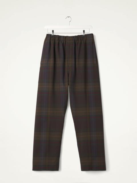 RELAXED PANTS
CHECKED SEERSUCKER WOOL