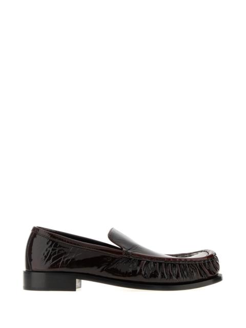 Dries Van Noten Chocolate leather loafers