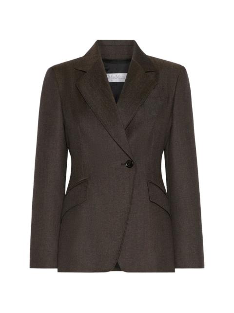 Max Mara single-breasted wool blazer