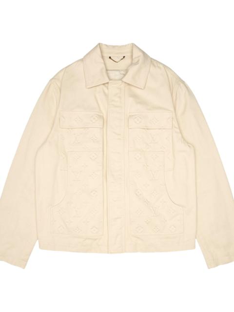Louis Vuitton Workwear Denim Jacket "Beige" 1AATH3