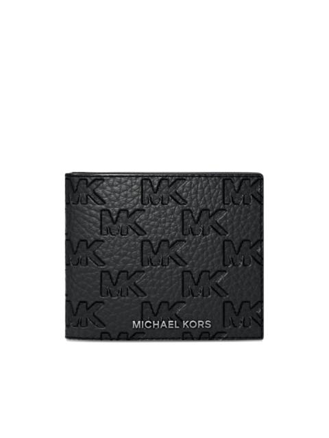 MICHAEL KORS Hudson  logo-embossed leather wallet