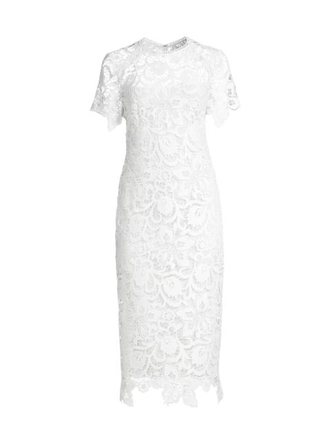 Shoshanna Women's Kiriya Lace Sheath Dress - White