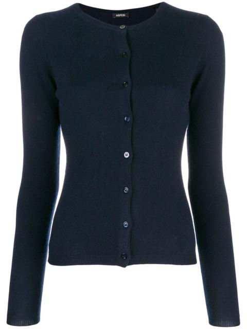 Aspesi cashmere fitted cardigan