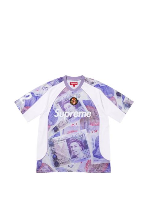 Supreme Jacquard Soccer jersey T-shirt - SU416 | REVERSIBLE
