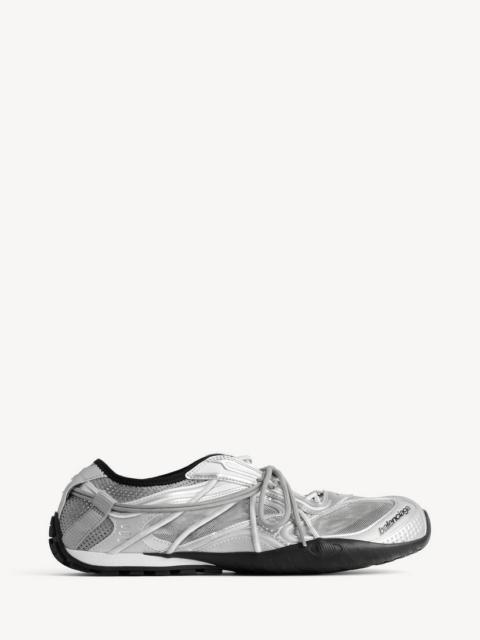 BALENCIAGA Women's Radar Slip-on Sneaker in Grey/black/white